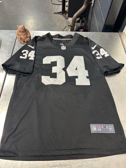 Nike Bo Jackson Oakland Raiders Jersey Mens medium Black On Field Dri-Fit Home