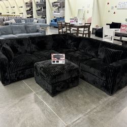 Black Sectional 
