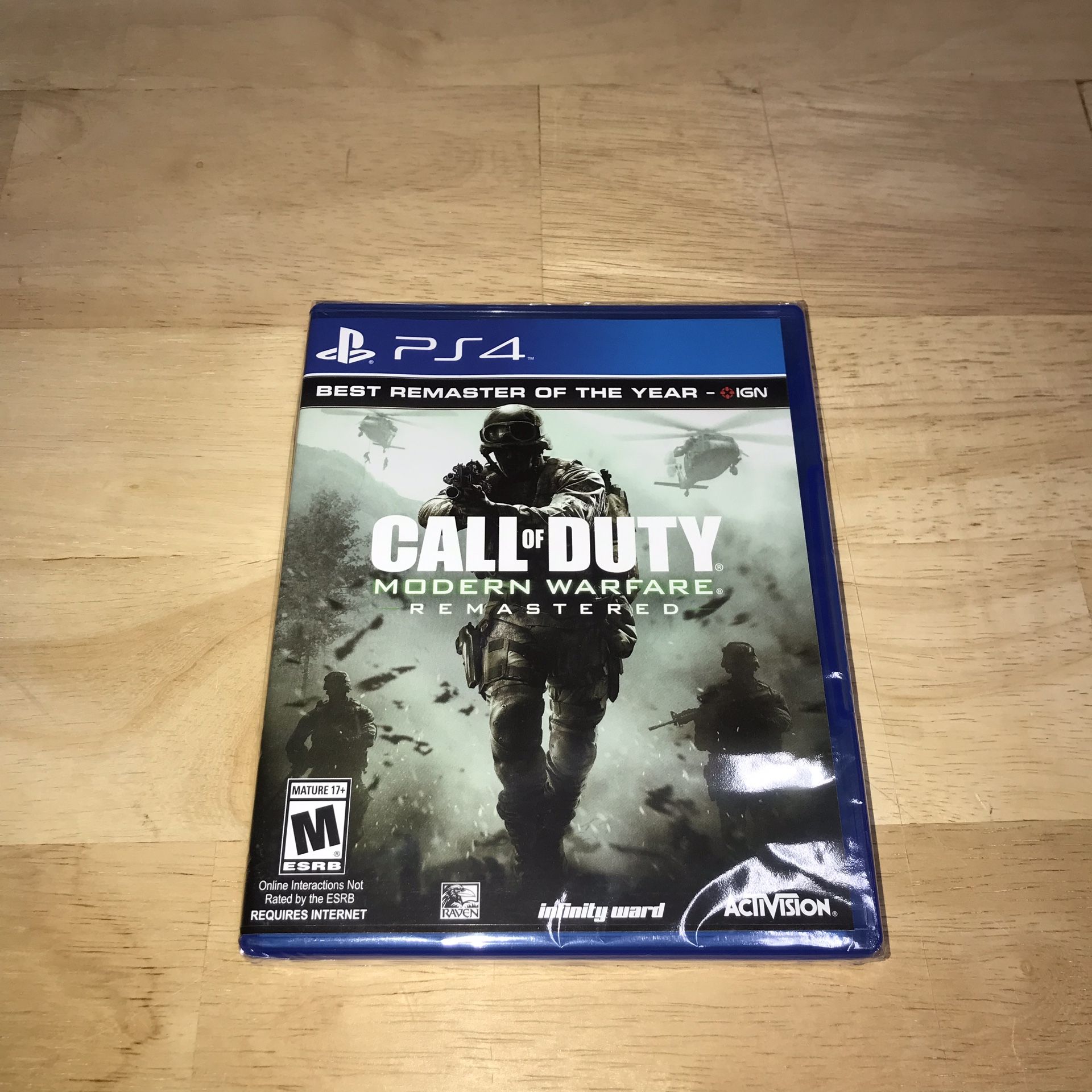 JOGO PS4 - CALL OF DUTY MODERN WARFARE REMASTERED