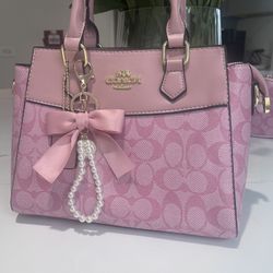 Pink Coach Bag 