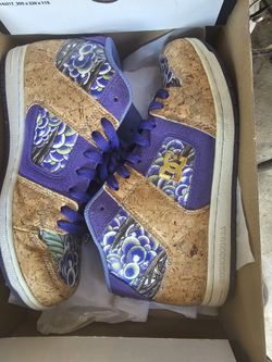 Shoes DC Color purple.