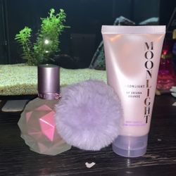 Ariana Grande moonlight perfume and lotion