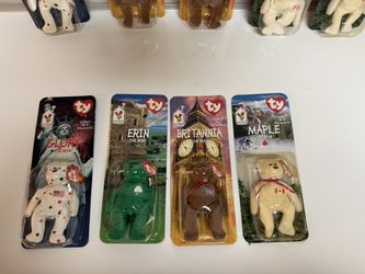 LOT Of Error TY McDonalds Beanie Baby   1999 FULL SET OF 4. And Extras