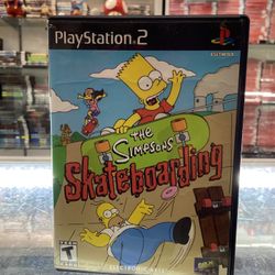 The Simpsons Skateboarding 