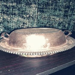 Silver dish