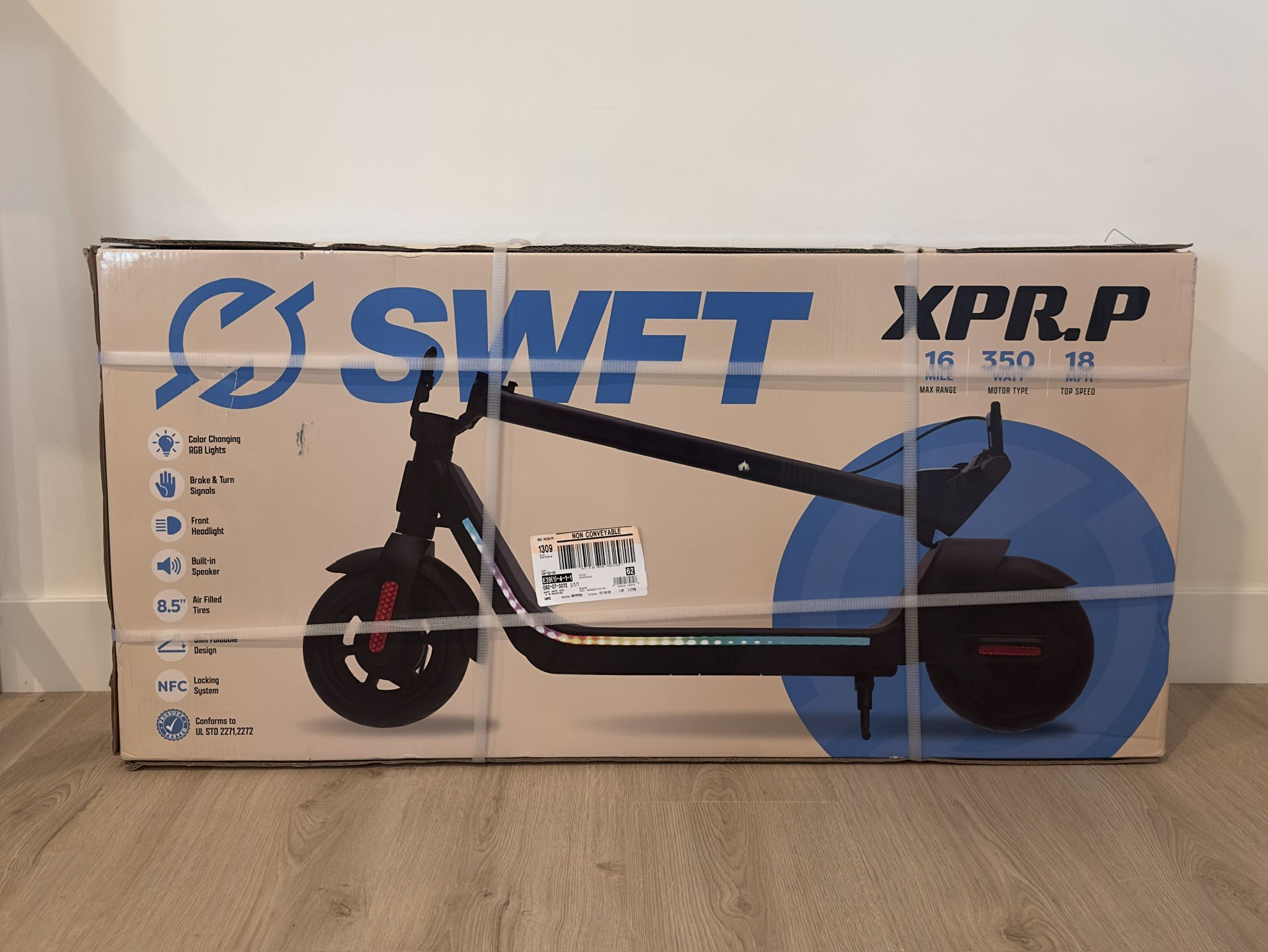 SWFT XRP P Electric Scooter **Brand New**