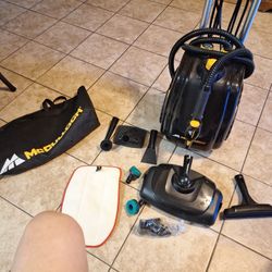 McCULLOCH  MC1835 DELUXE CANISTER STEAM SYSTEM..  AS IS...  $180. FIRM PRICE 