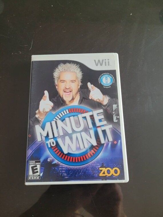 NEW MINUTE TO WIN IT NINTENDO Wii/Wii U
