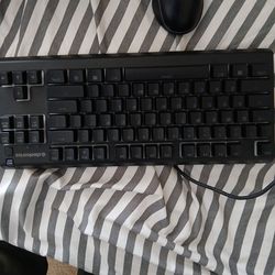 Gaming keyboard and mouse