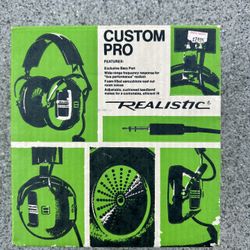 New Old Stock Vintage Headphones 