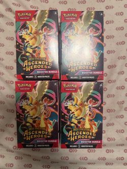 Pokemon Ascended Heroes Booster Bundle