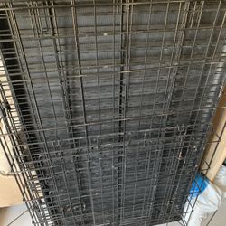 Dog Crate   2 ‘ W by 3’ long by 22” Tall