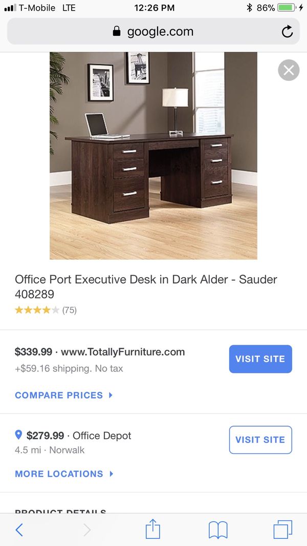 Sauder Executive Desk For Sale In Santa Fe Springs Ca Offerup