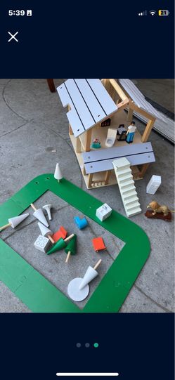 Kids toy wood blocks