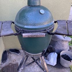 Large Big Green Egg Bbq