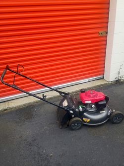 $250 Honda crank right up but has a little leak if you leave the cut off valve open.