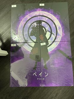 Akatsuki 4 Piece Metal Wall Art