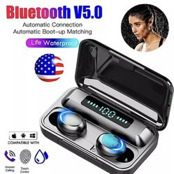 New Bluetooth Earbuds for iphone Samsung Android Wireless Earphone Waterproof-Nuevos auriculares Bluetooth para iphone Samsung Android Auriculares ina