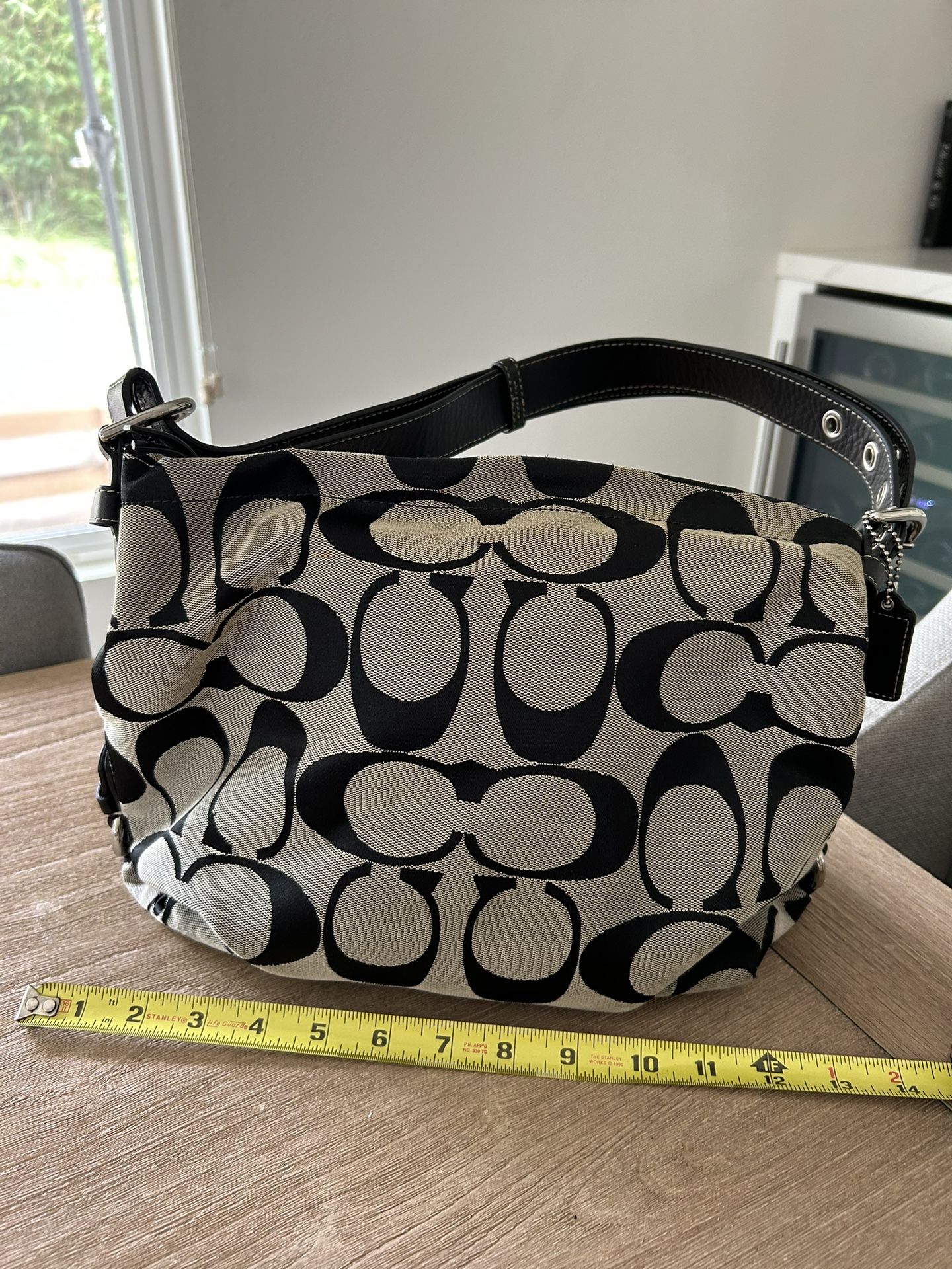 Coach Purse Signature Logo Bag