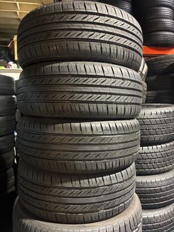 Set of 4 matching tires all season sentury  215/55R17