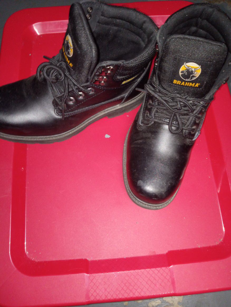 New Steel Toe Work boots 