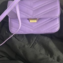 Purple Handbag. 