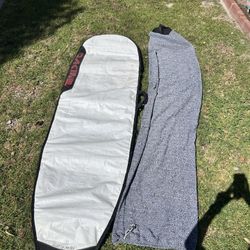 2 Surfboard Covers 