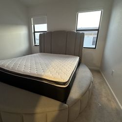 King Mattress Pillow top Bed