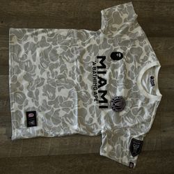 Miami Inter X Bape Shirt Medium