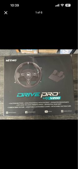 Nitho Drive Pro V200 Racing Wheel