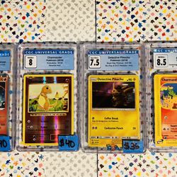 Pokemon CGC Slabs 