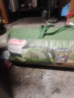 Coleman 16 ft x 7 ft 8 person Montana tent