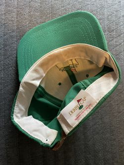 Vintage THE MASTERS Golf Hat Leather Strap AUGUSTA NATIONAL Derby