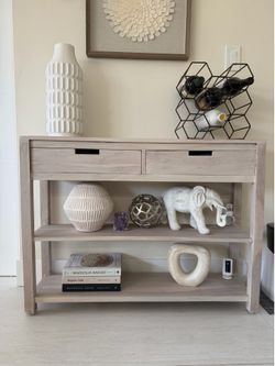 Solid Wood Console