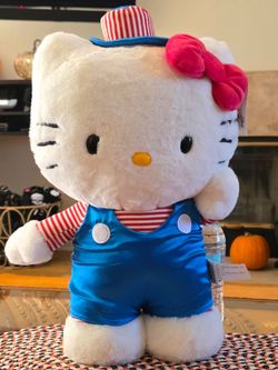 Large Hello Kitty Patriotic Plush 17"