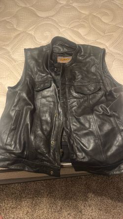 Motorcycle Vest Size 3xl