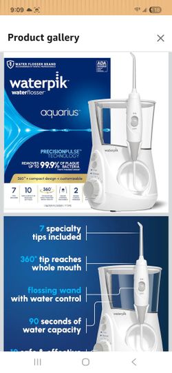 Waterproof Aquarius Water Flosser $60