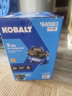 3 gal. Cobalt air compressor