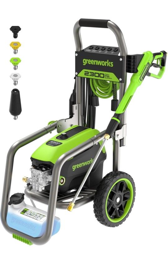 New! Greenworks Pro Brushless 2300 PSI Power Washer