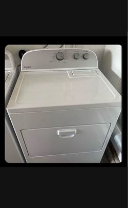 Whirlpool White Front-Load Dryer