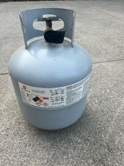 Gas grill propane tank