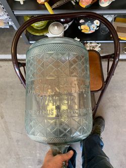 Vintage bastanchury ranch. 5 gallon glass water jug