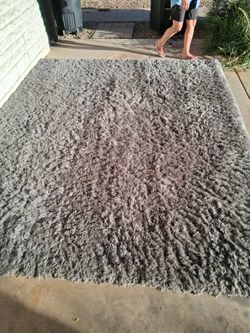 Living room Rug 10x8 grey