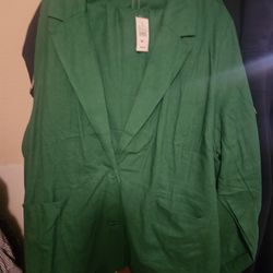 Ashley Stewart Plus Size Pants Suit