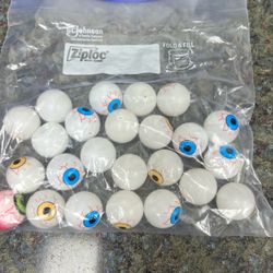 Halloween Eyeball Decorations – Lot of 24
