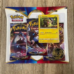 Pokemon Sword & Shield 3 Pack Blister!