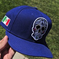 LA Dodgers Sugar Skull Candy Snapback