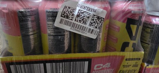 C4 energy drink strawberry blast 12 pack case