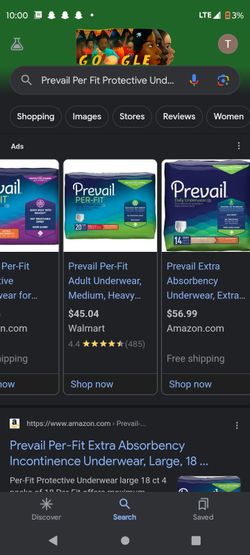 Prevail Med 34"-46 (((80 Pairs)))Never opened Case