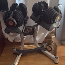 50 Pounds Adjustable Weight Set Plus Rack